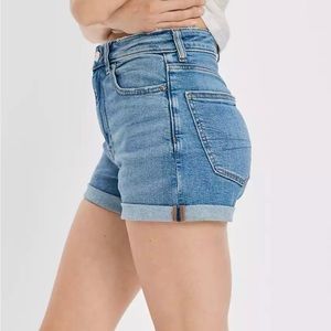 AE Stretch Denim Mom Short | Size 12